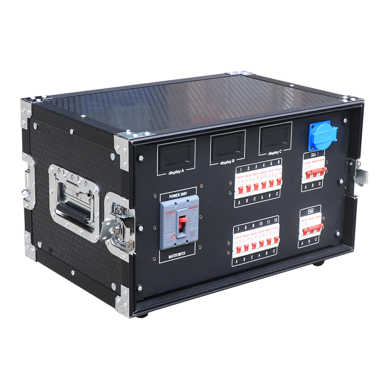 32A 5Pin + 16A  5Pin Output 32A 3Pin Industrial Plug (IP44) Input Power Distributor