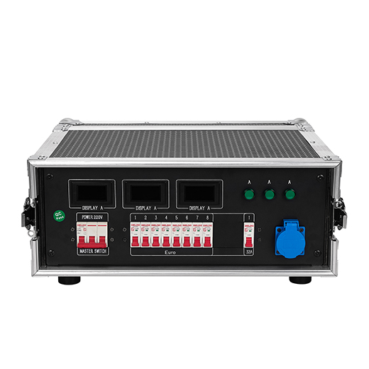 Europe Output 32A 3pin in & Out 8 Road 16A Waterproof Power Distribution Equipment for Distributor Boxes