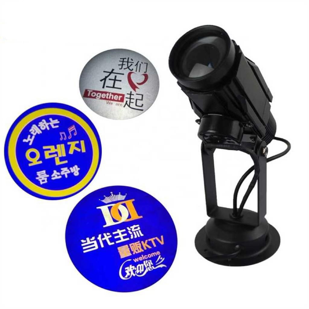 O-17 High Definition 15w Rotating Custom Led logo Gobo Projector Light Stage Lights