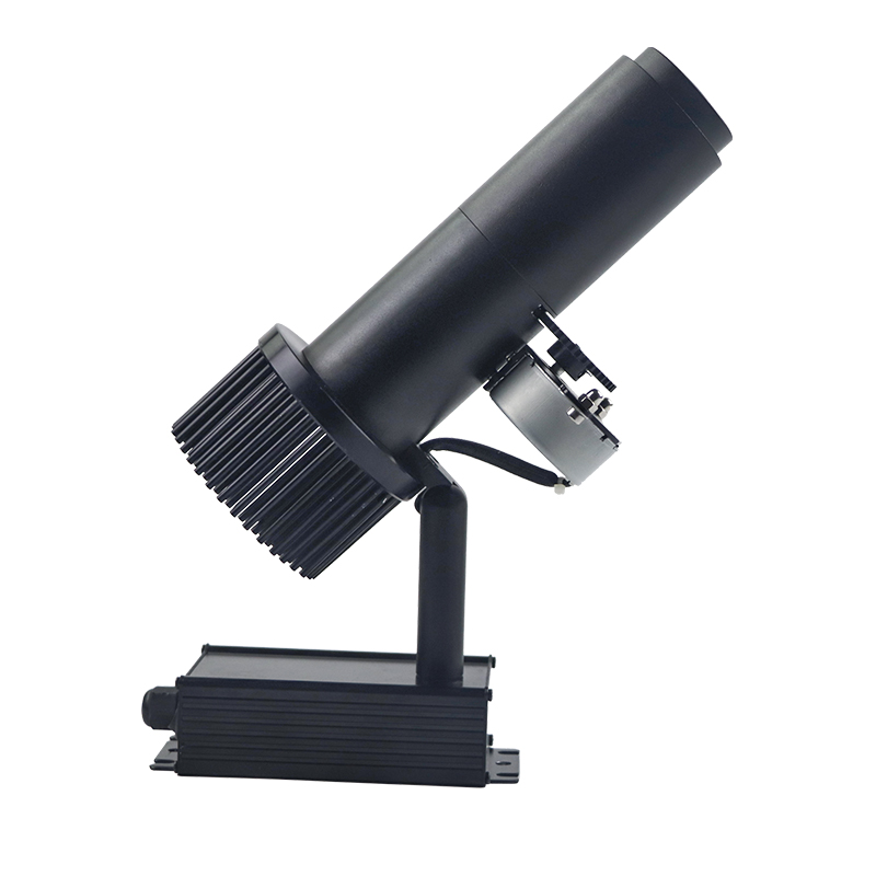 O-5 25W Moving LED Gobo Projector – HD Custom Logo Light for Christmas, Halloween & New Year Events
