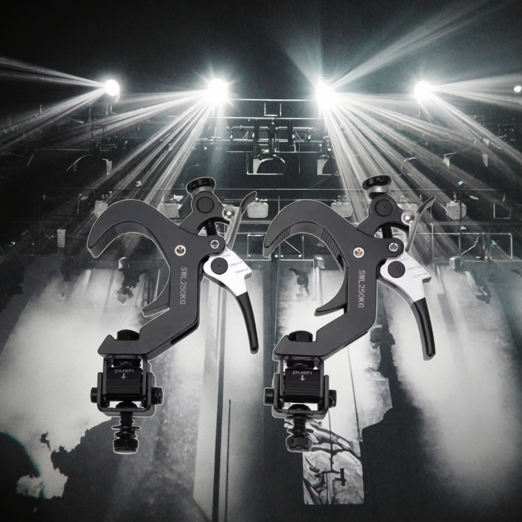 L-202 250kg Load Folding Quick Clamp for Stage Light