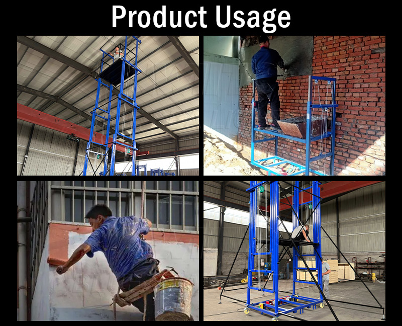 Electric lifting scaffolding 3m–7m