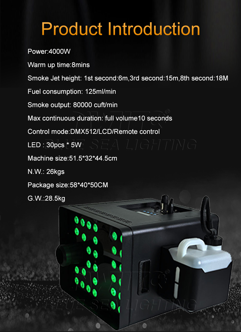 18m Jet Fog Machine