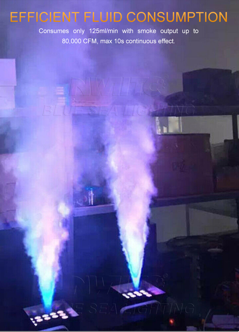 80000cuft Fog Output