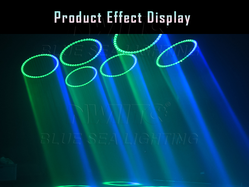 LED Beam Ring for DJ