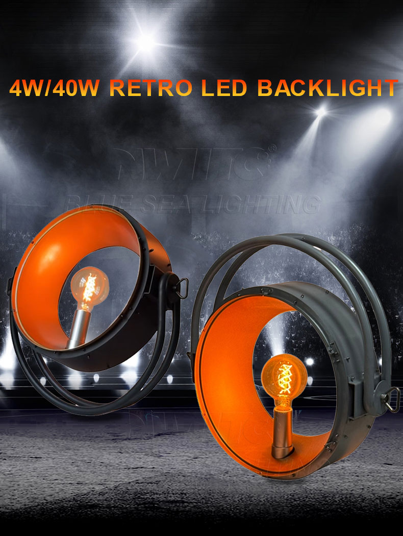 4W Retro LED Backlight Tungsten Bulb E27