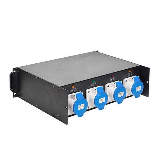 4 Road CEE 32A 3Pin Ouput 32A 5 Pin Input And Output Power Distro