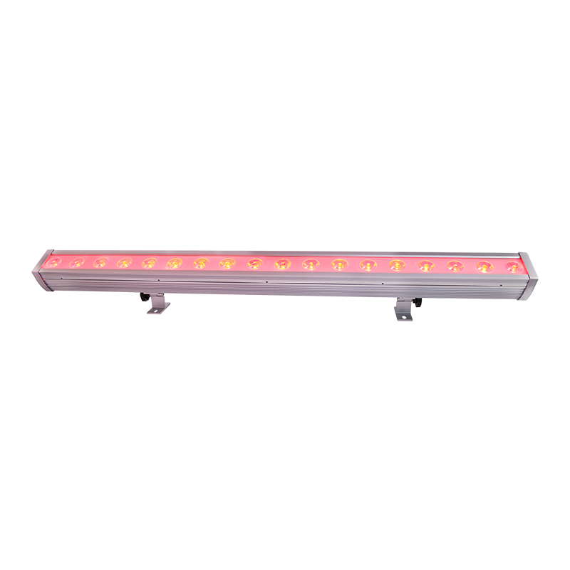 18X3W RGB 3in1 Indoor LED Bar Aluminum Pixel Control DMX Linear Light Background LED Wall Washer Light