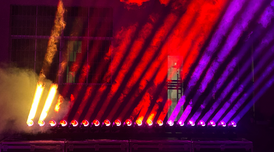 5×120W RGBL Moving Head Light