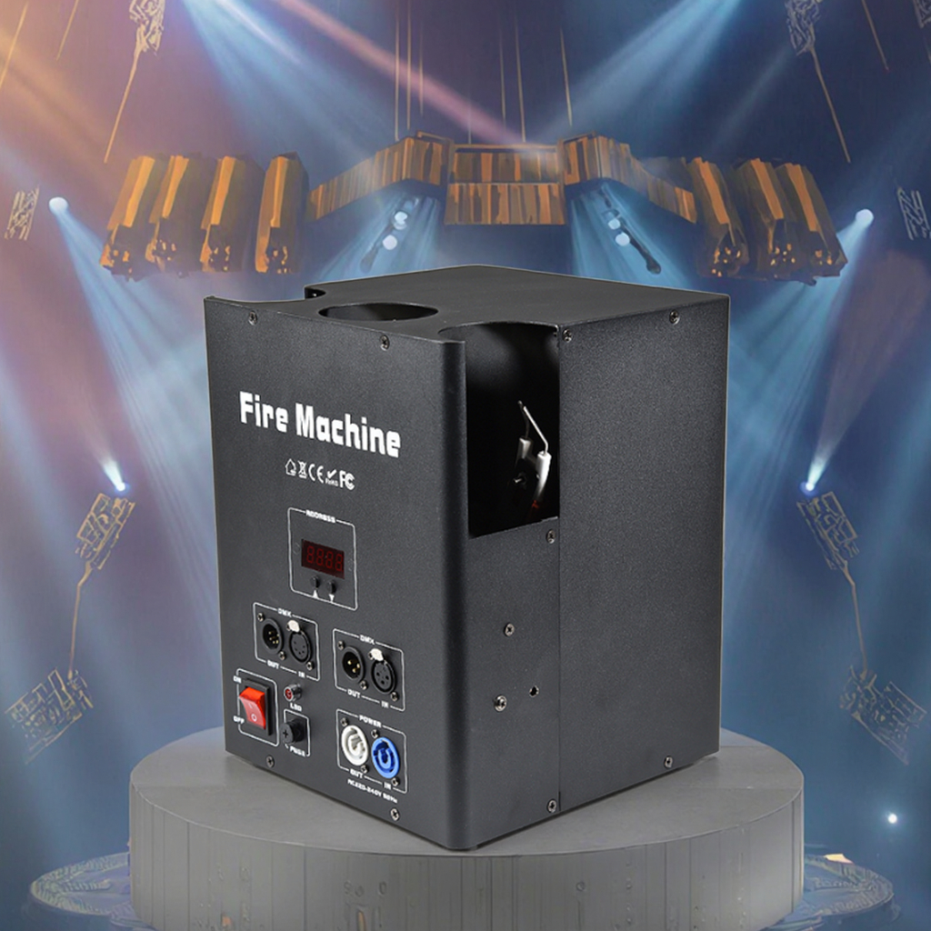 Single Head Flame Fire Machine with DMX Control Mode