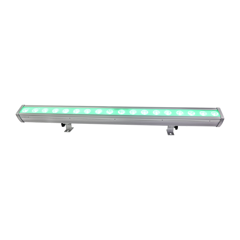 18X3W RGB 3in1 Indoor LED Bar Aluminum Pixel Control DMX Linear Light Background LED Wall Washer Light