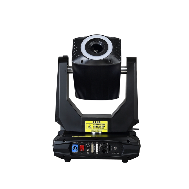 DJ Disco halo Ring 6w Animation RGB 3in1 Moving Head Laser Light