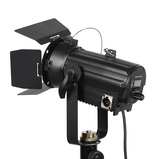 60w Warm and Cool White 2in1 LED Fresnel Light with Manual Zoom