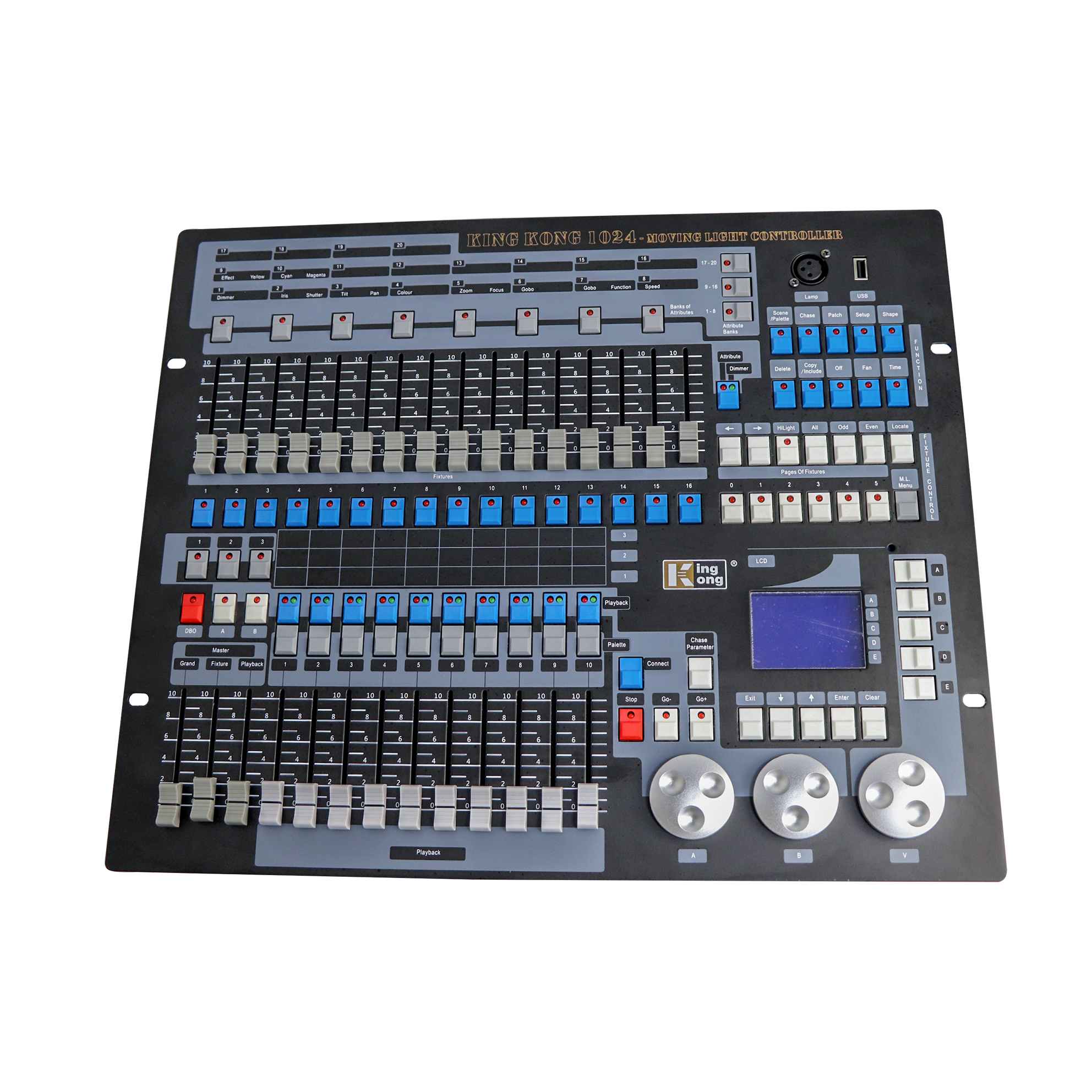 King Kong 1024CH Lighting Controller for Stage Lights