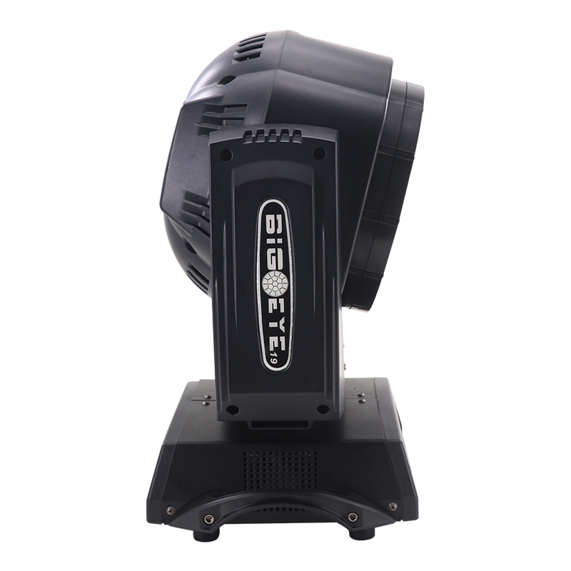 L-110 Big K10 Bee Eye 19x15W LED DMX DJ Moving Head Light Wash Zoom RGBW 4-in-1 Stage Lights