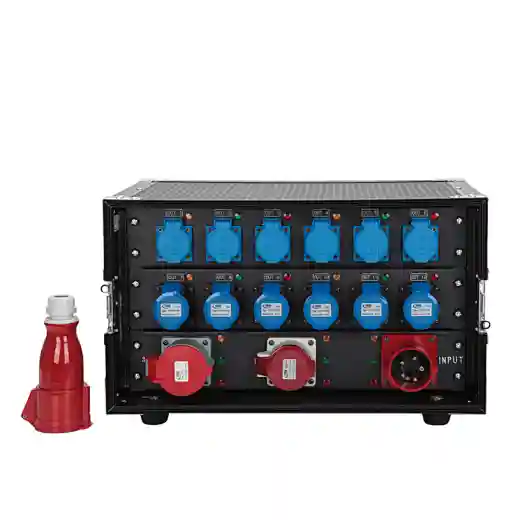 6 chs 16A + 6 chs European plug + 1ch 16A 5P Output Power Distro