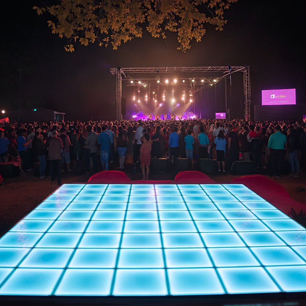 Wireless RGB LED DJ Projection Light IP65 DMX512 Starlit Glass