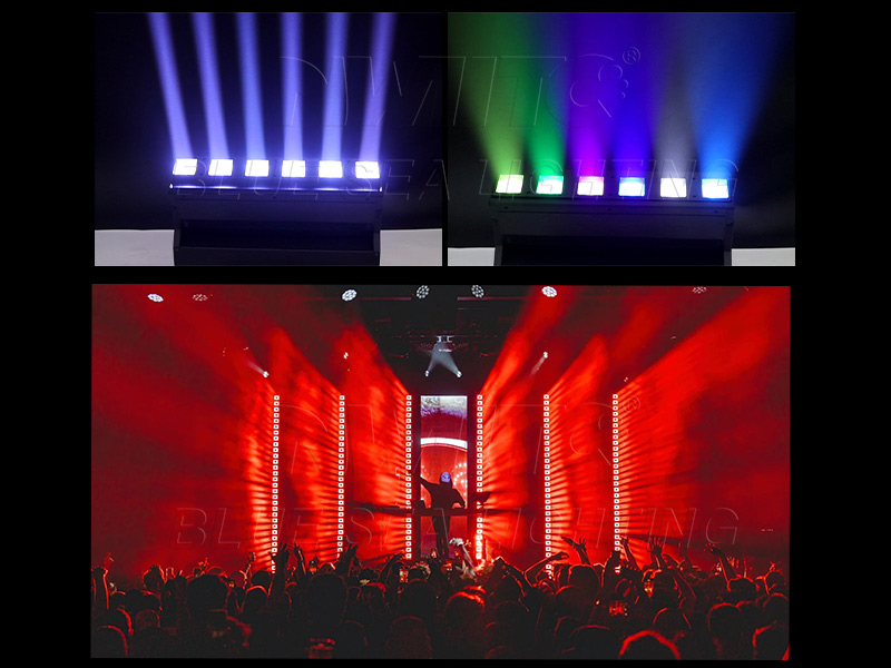 6×40W LED Pixel Zoom Light for Events