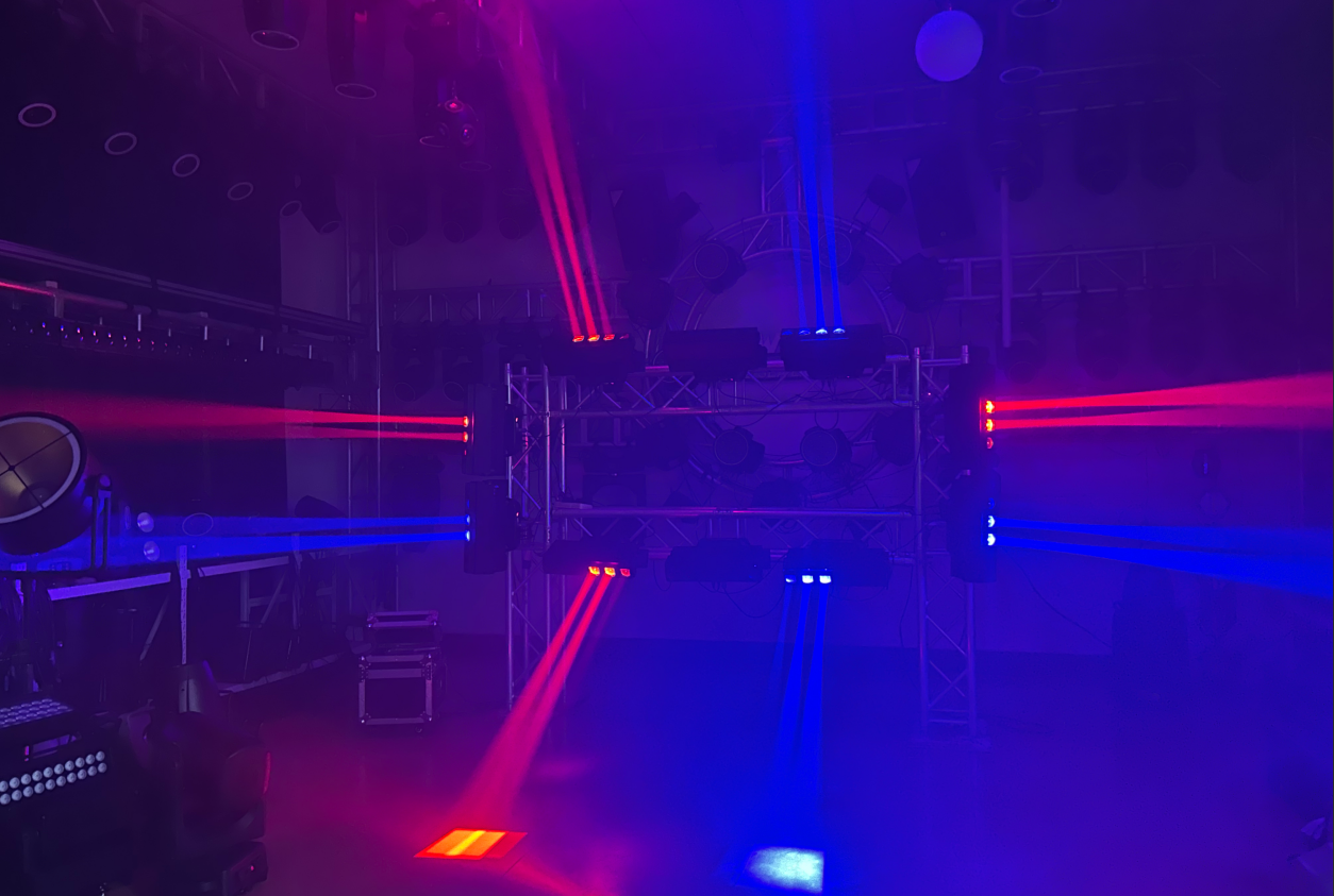 led pixel wall washer light