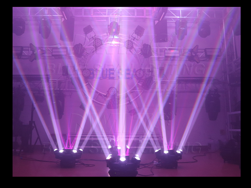 RGBW Moving Head with High-Speed Strobe