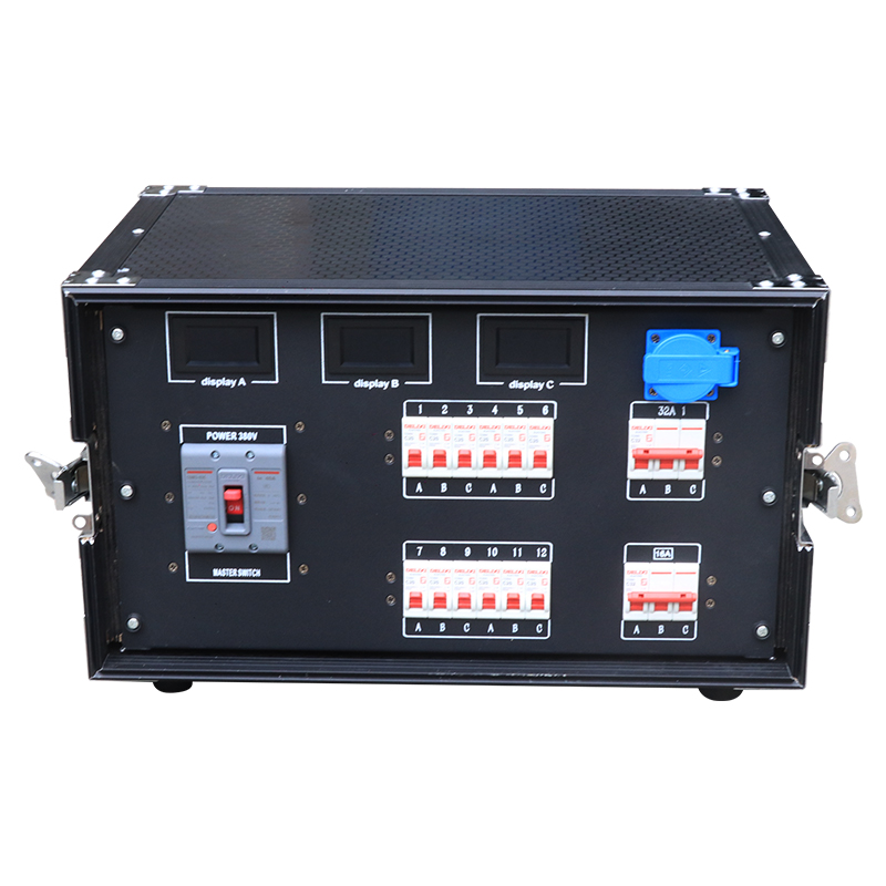 32A 5Pin + 16A  5Pin Output 32A 3Pin Industrial Plug (IP44) Input Power Distributor