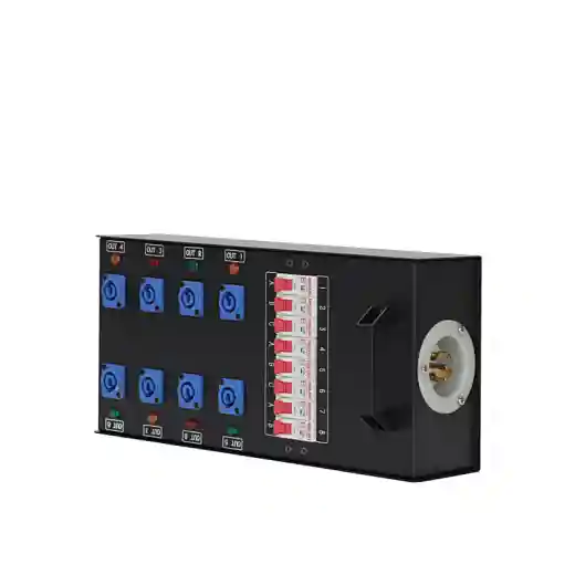 8 Road Powercon Output L21-30 In and Output Smart Power Distributor