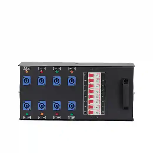 8 Road Powercon Output L21-30 In and Output Smart Power Distributor