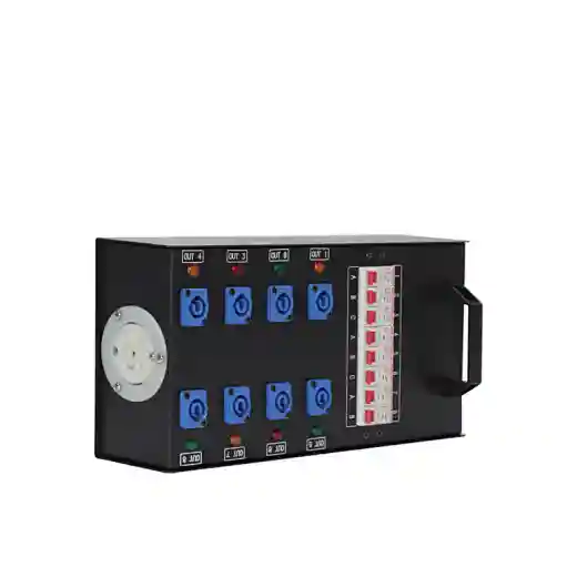 8 Road Powercon Output L21-30 In and Output Smart Power Distributor