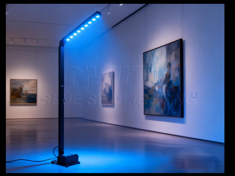 indoor LED mast stand light IP20 RGBWA UV