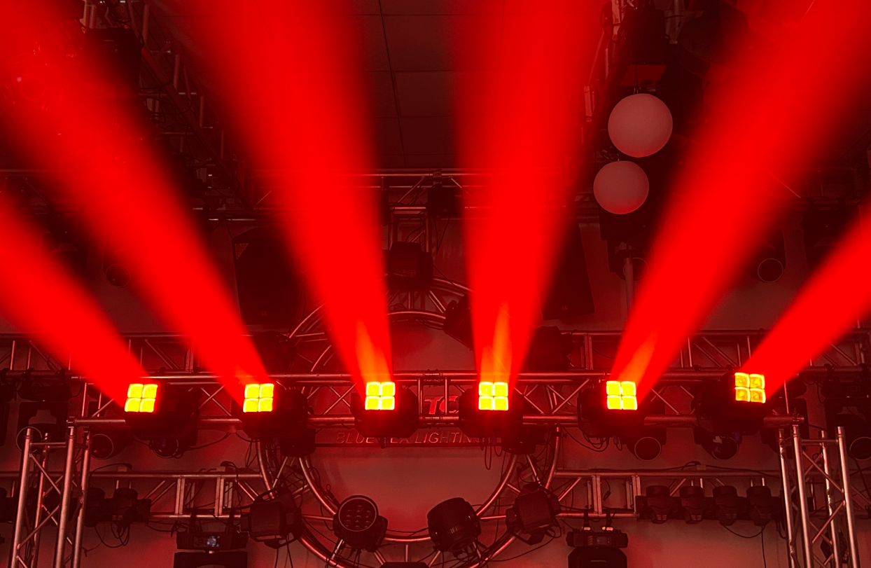 Artnet 4×60W Dual-Sided Infinite Beam Wash Strobe LED Moving Head