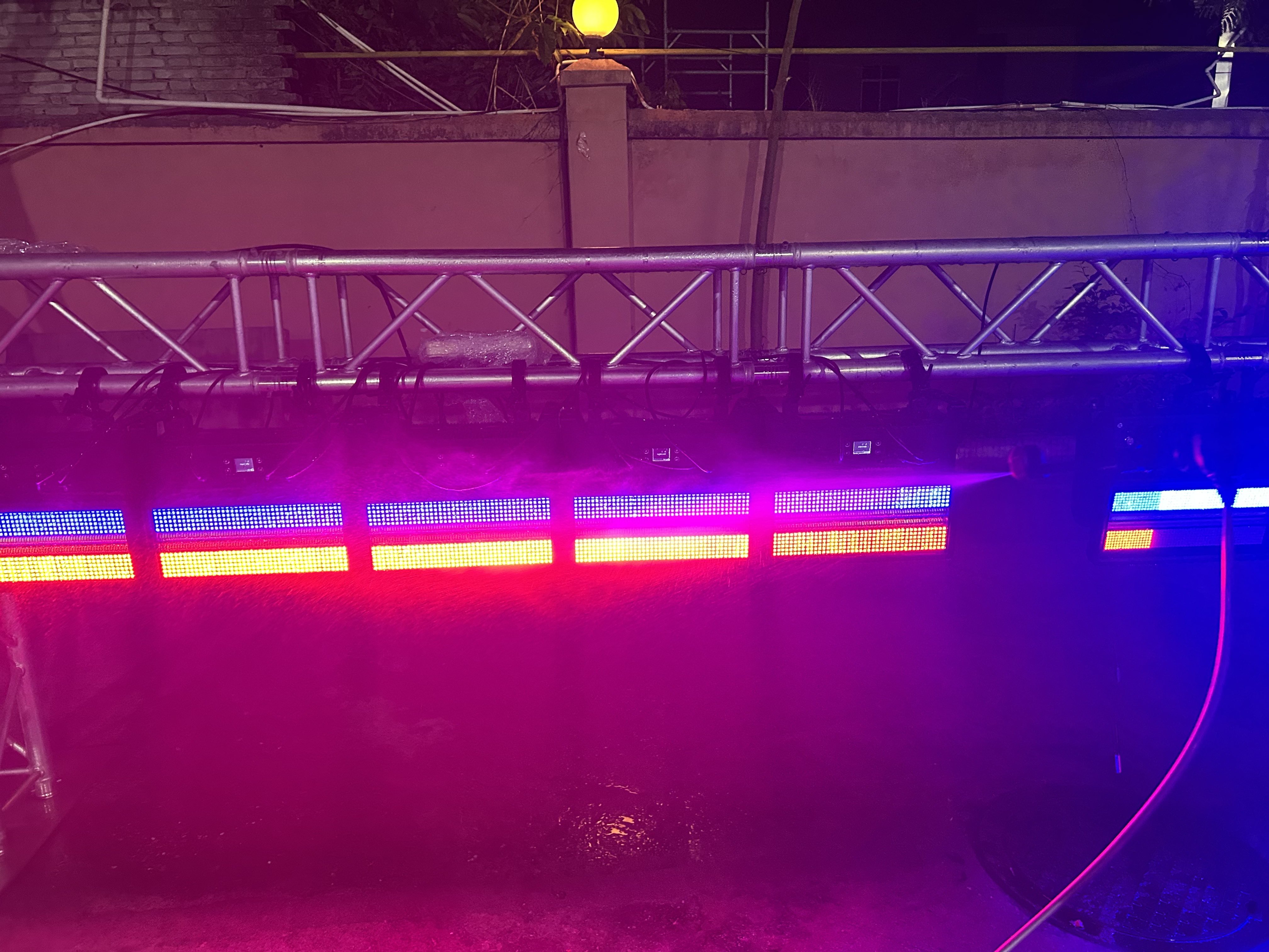 high power outdoor LED strobe wash light ArtNet IP65 fixture