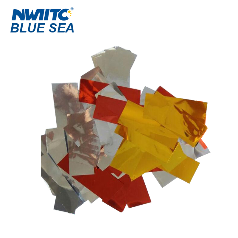 Shiny Confetti Paper for Stage Lights for CO2 Cannon Confetti Machine