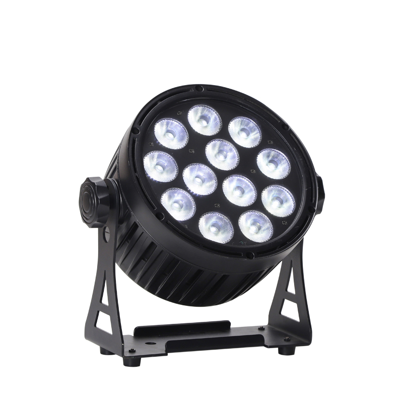 Outdoor  12x18W  RGBWA UV 6in1 LED Par Can Light Aluminum Body DMX512 Control