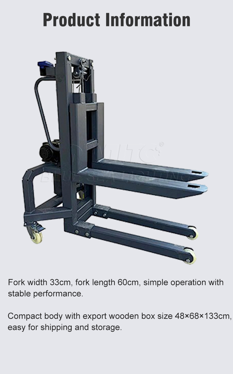 Portable Cargo Forklift 300kg Load