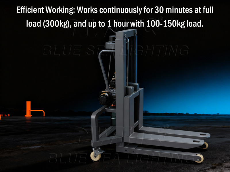 300kg load capacity forklift