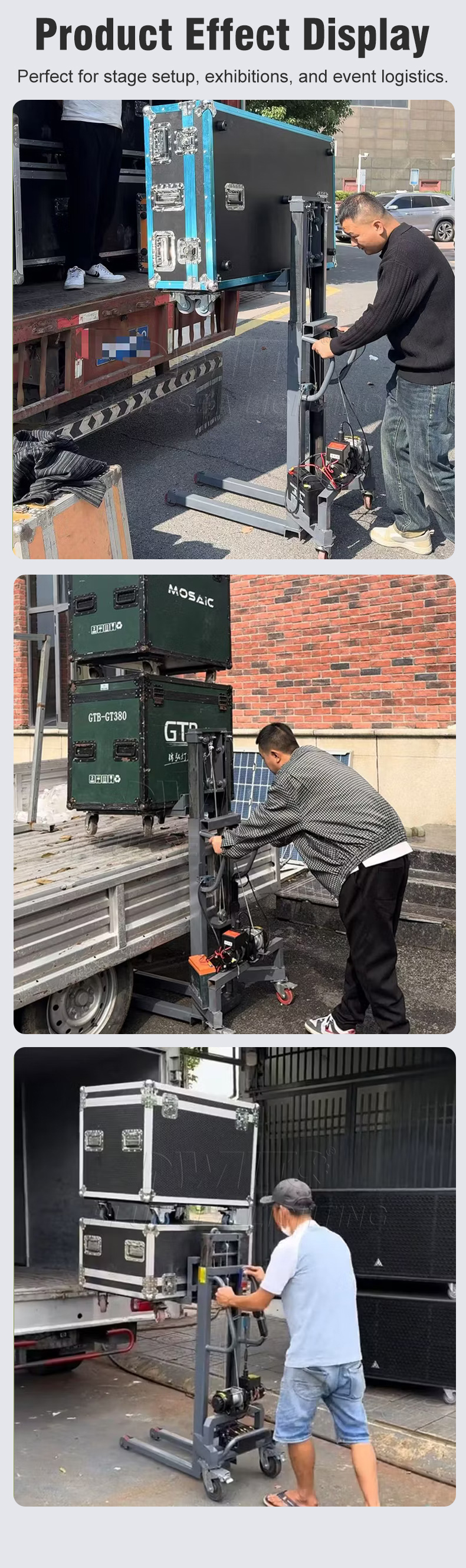 Battery Forklift 70kg Machine Weight