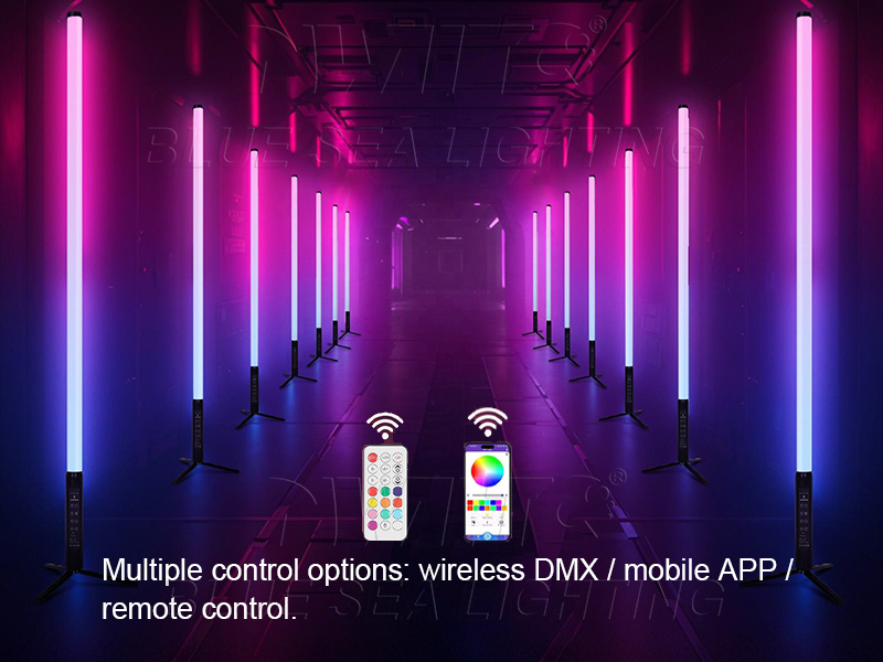 360 Degree RGBWA Pixel LED Tube Light