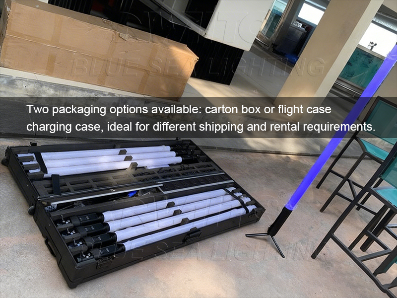 RGBWA 5in1 Battery Powered LED Tube