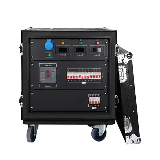 Camlock Power Distribution Box with 16x 20A American Edison Outputs
