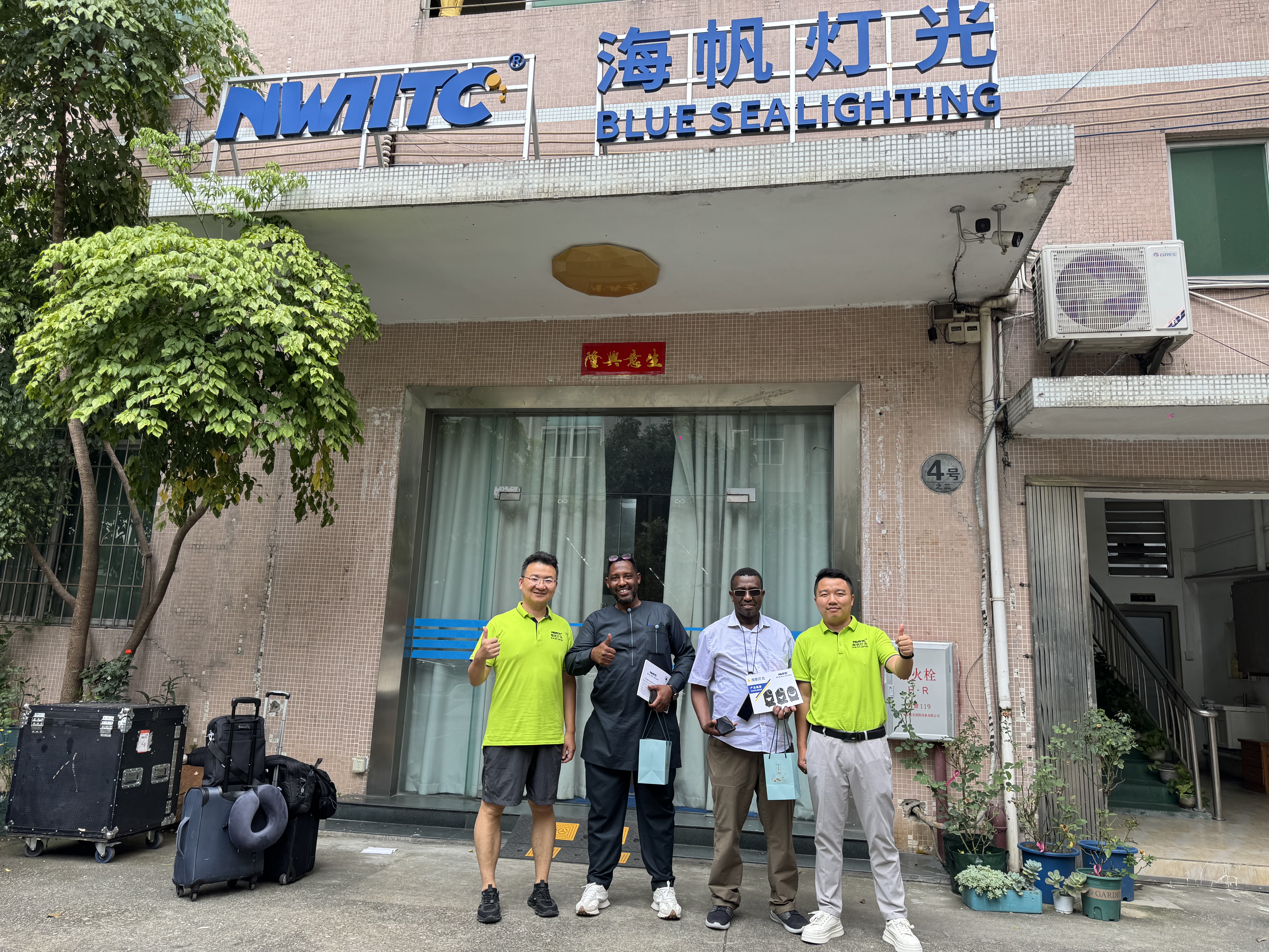 Canadian Partners Visit Blue Sea Lighting