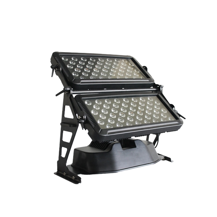 C-8 Professional DMX 96pcs 18w RGBWA AU 6-in-1 LED Stage Lights KTV City Color Beam Effect UV Red Blue White Green  Emission
