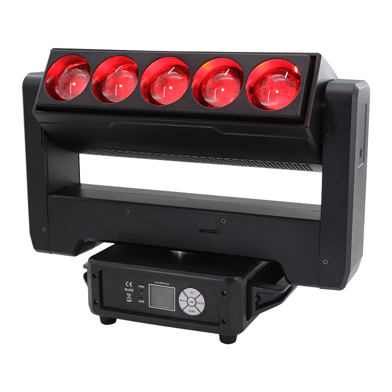 5x60W RGBW Pixel Beam Moving Head Light with Strobe