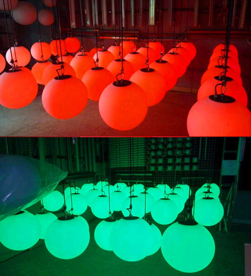 Event Stage Nightclub Lighting Dynamic Lighting System 6-meter-high LED Kinetic Ball