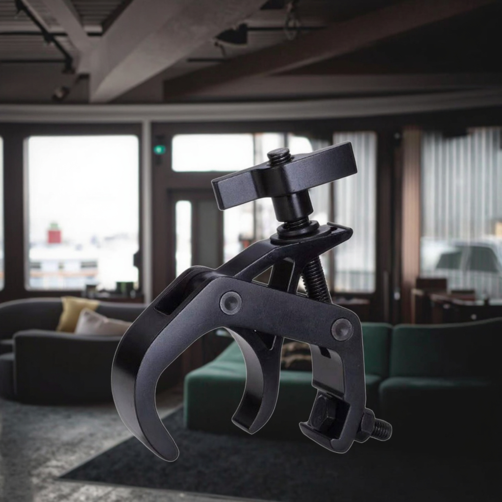 Pro Stage LED Light 40-70mm 200kg Burden Truss Clamp with G-Clamps Hooks for Hotel Application