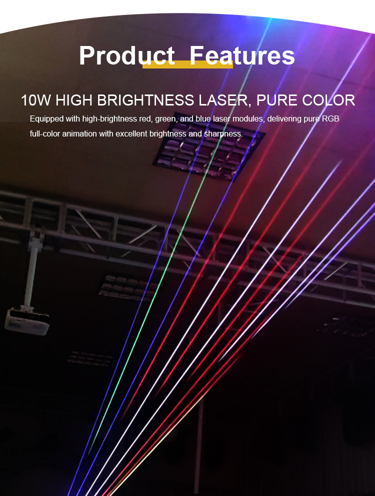 Full Color Waterproof Laser Lighting Fixture