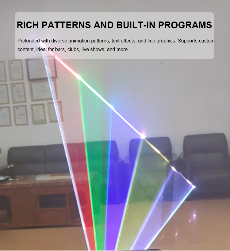 RGB Animation Laser Light for Stage