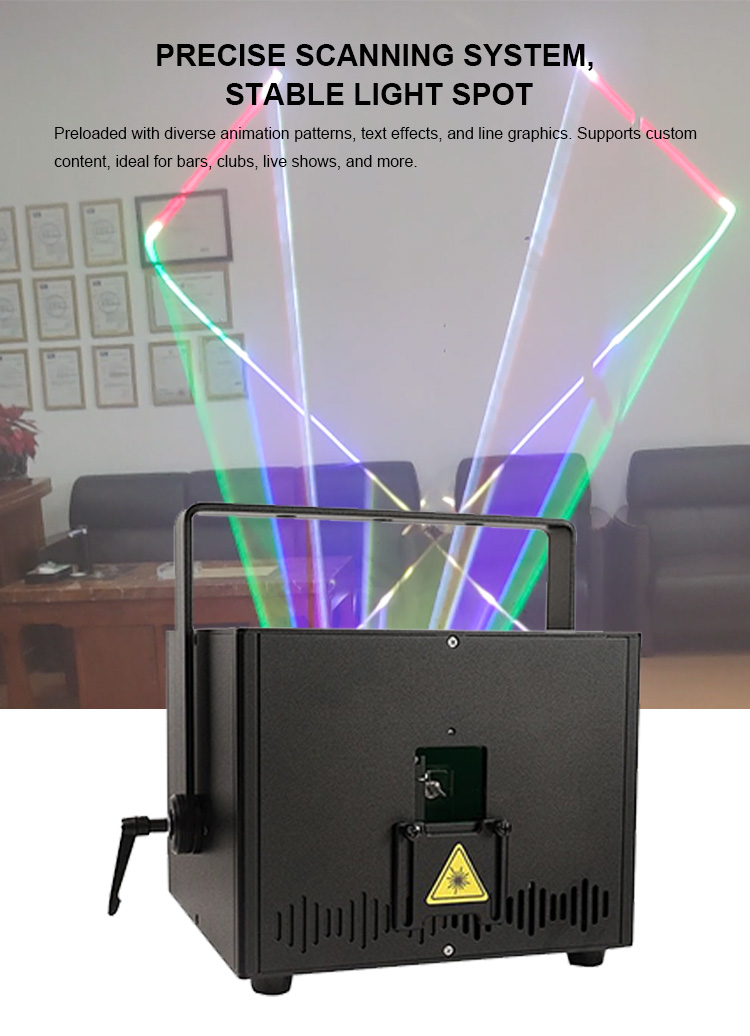 Outdoor IP65 Laser Light with FB4