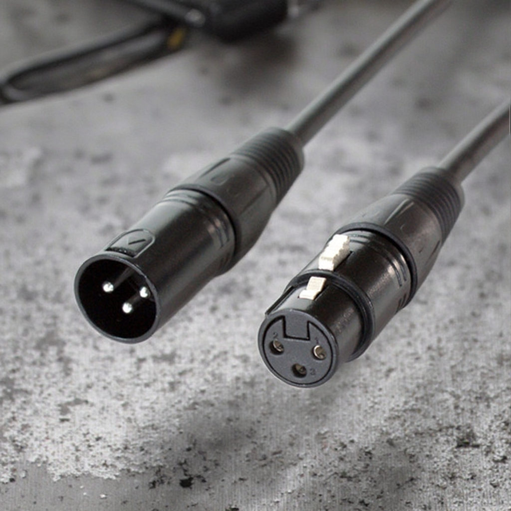 Pro Stage Indoor DMX Lighting 3pin 5pin XLR Cable Power Distribution Equipment