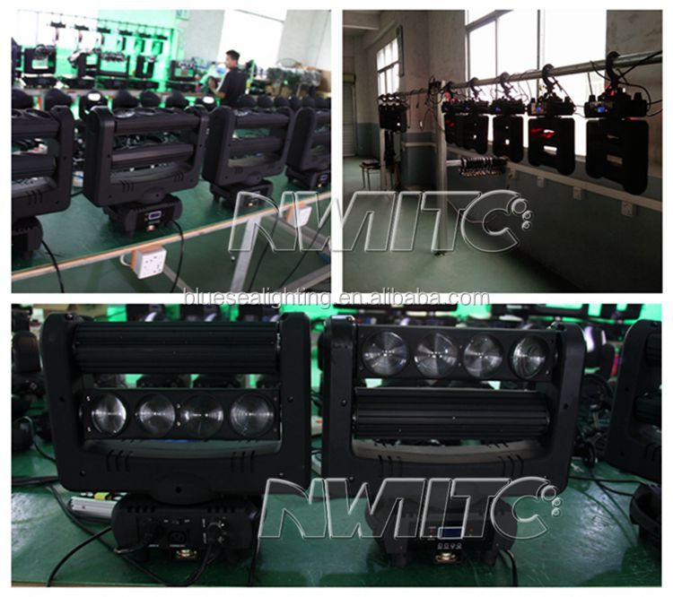 8x10W RGBW Spider Beam Moving Head Light
