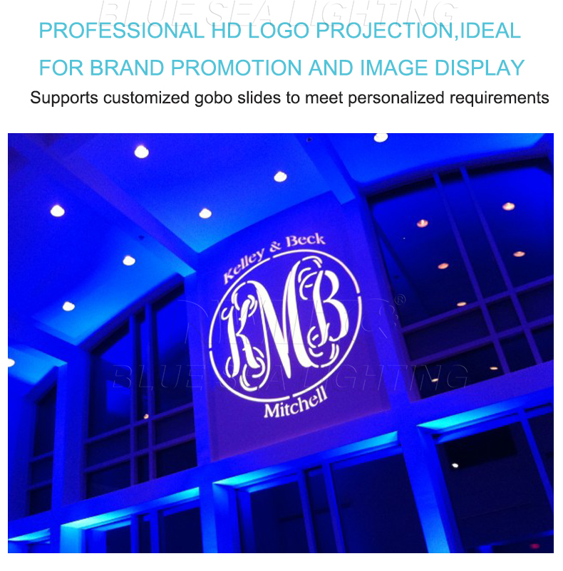 High Definition 30W LED Gobo Light for 5m Throw